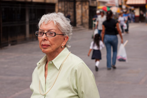 Human Rights Activist Esther Chavez Cano born June 2, 1933 died December 25, 2009 photo taken September 9, 2008. Photo by Christ Chavez