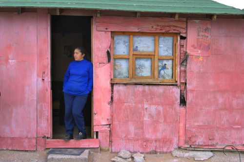 Paula Flores Bonilla will never see her daughter alive. Maria Sagrario Gonzalez Flores went missing April 16, 1998 and two weeks later on April 30, 1998 her battered body was found. February 5, 2004 photo by Christ Chavez 